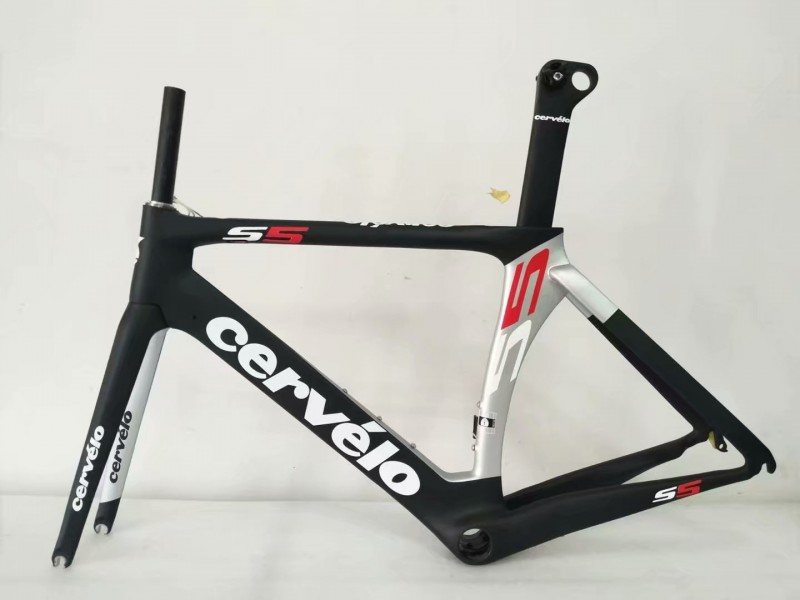 Cervelo S5 カーボンファイバー ロード自転車フレーム リム ブレーキ - Cervelo フレーム